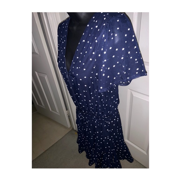 Sugarlips Babygirl Star Print Romper in Blue —NWT - Picture 9 of 16